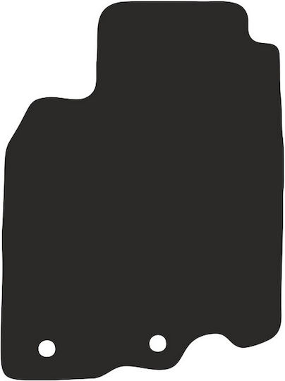 Nylon Driver Mat Honda Insight Ii Hatchback 2009-2014 Rubberized Driver Mat