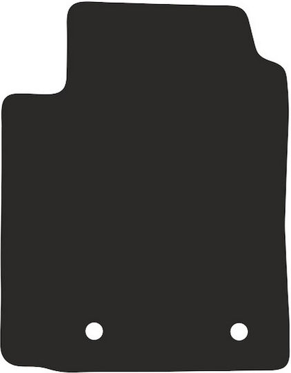 Driver's Floor Mat Made Polyamide Toyota Yaris I 3-door 1999-2005 Rubberized Driver's Mat