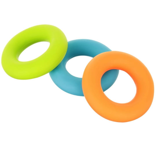 Activ Space Finger - Hand Trainer 3 Stück Grün mit Licht Widerstandsniveau