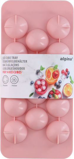 Alpina Appliances Παγοθήκη Στρογγυλά από Σιλικόνη 14 Θέσεων