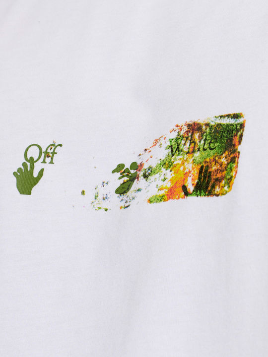 T-shirt Yellow White Green