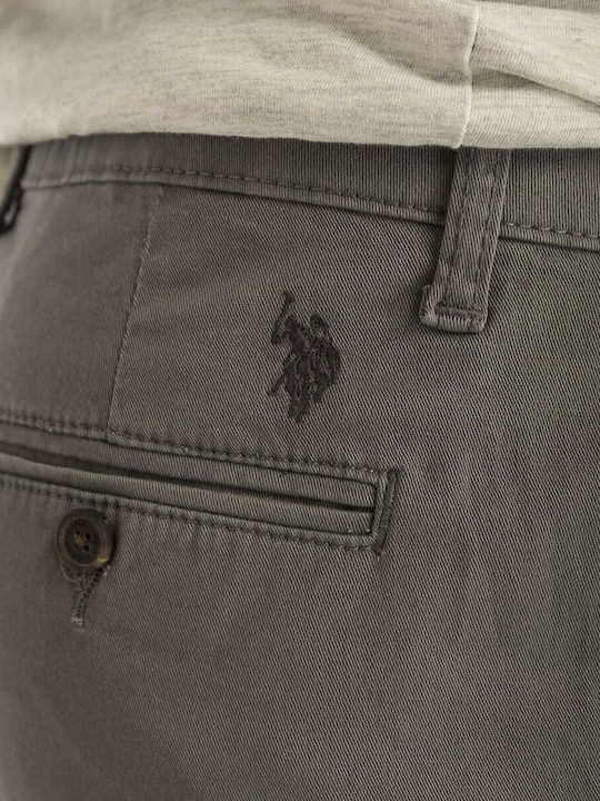Мъжки панталон Slim Fit Бежов