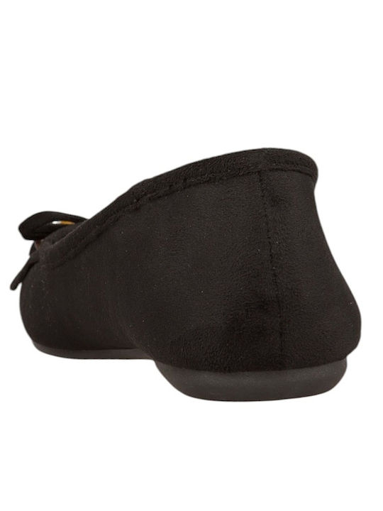Damen Ballerinas Schwarz