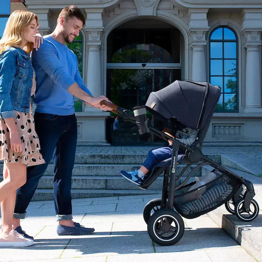 Kinderkraft All Road Cărucior Reglabil Pentru Bebeluși Potrivit Pentru Nou-Născuți Albastru