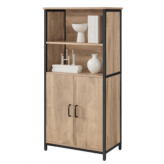 Vasagle Bathroom Cabinet 60x35x124.5cm Beige