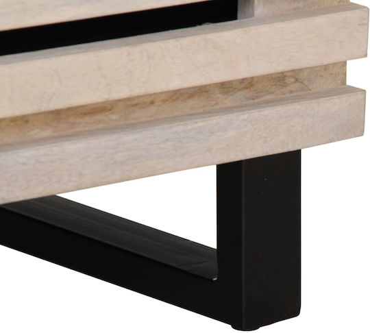 Wooden Bedside Tables Brown 2 Pieces 40x34x46cm