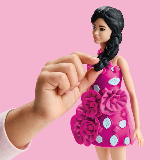 Hasbro Play-Doh Set Aluat De Modelare Plasticină Barbie Cu 2 Culori Pentru 5+ Ani