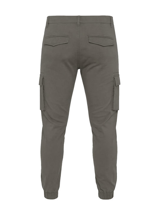 Men's Cargo Trousers Regular Fit Grey