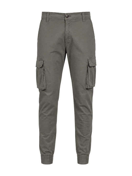 Men's Cargo Trousers Regular Fit Grey