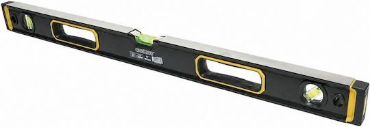 Crownman Wasserwaage Aluminium Magnetisch 80cm mit 3 Niveaumessern