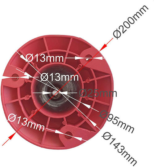 Doorado Stâlpișor de Semnalizare cu Înălțime 75 cm RARK-DH-FP-80-PU-M