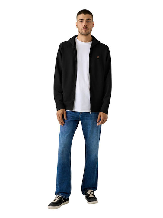 Guess Guess Herren Sweatshirt Mit Kapuze In Schwarz