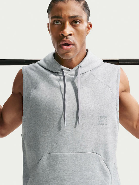 Hoodie Sweatshirt with Hood Grey