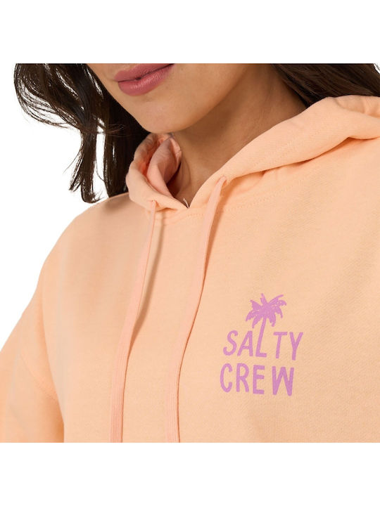 Women's Sweatshirt Hooded Apricot
