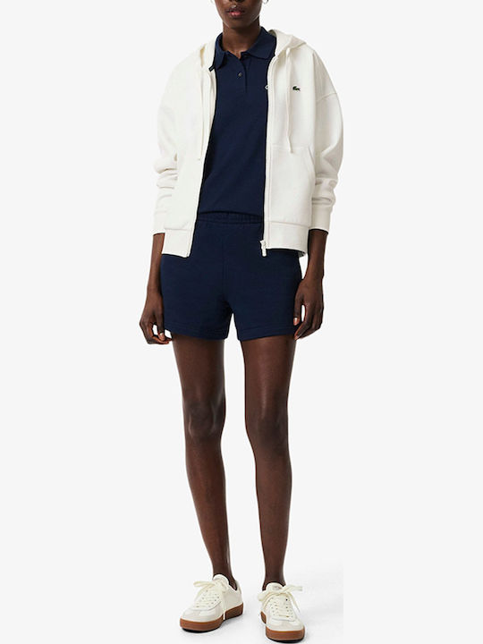 Damen Sweatshirt mit Kapuze Ecru