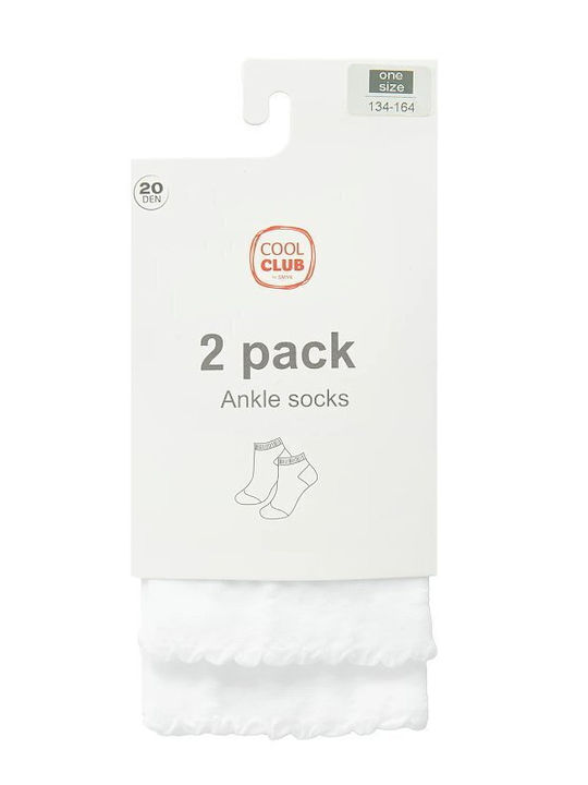 Cool Club Socken Weiß 2er Pack