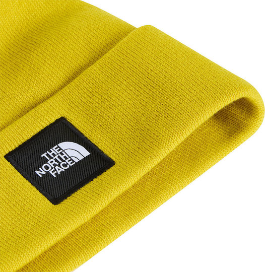 Dock Worker Recycled Beanie Männerschlaufeinfach Strickmütze in Gelbe Farbe