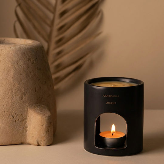 Candelinas Black Lunar Wax Melter Κεραμικός Αρωματιστής Ρεσώ