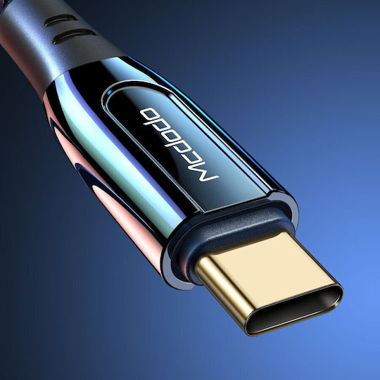 Cablu Super Charge Type-C la Type-C Negru