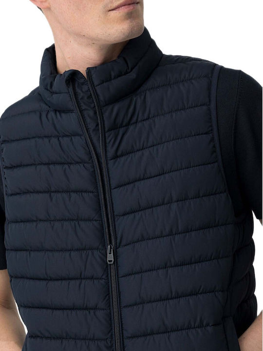 Sleeveless Jacket Blue