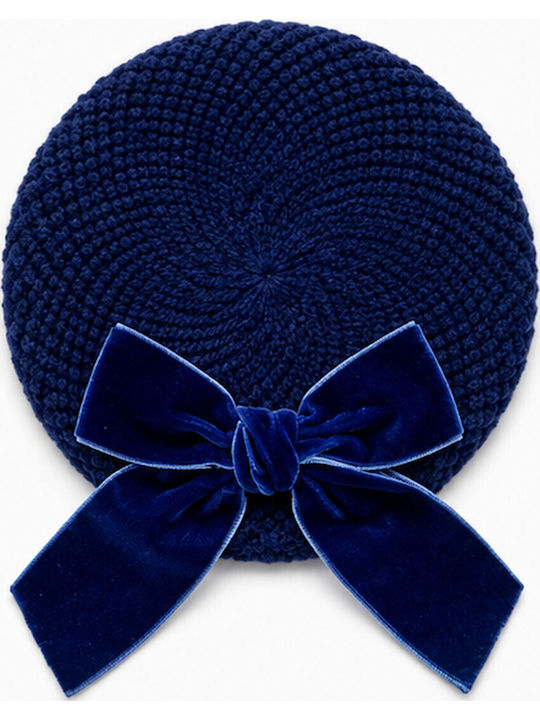 Παιδικό Καπέλο Μπερές Navy Μπλε