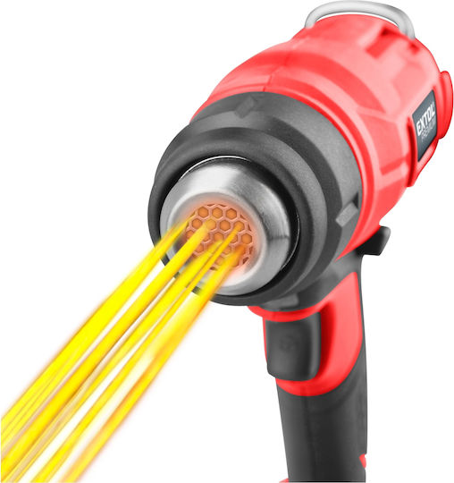 Extol Pistol Termic 20V cu Setare de Temperatură până la 550°C
