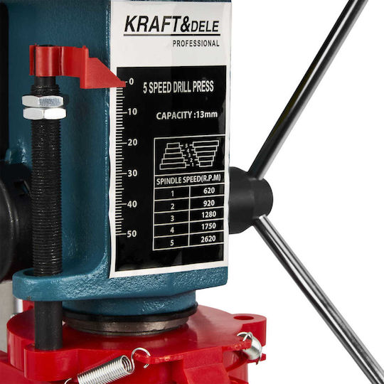 Kraft & Dele Κολωνάτο Δράπανο KD510 με Ισχύ 1.55kW