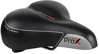 Pro-X Седло за велосипед Сиво 250 x 205 mm