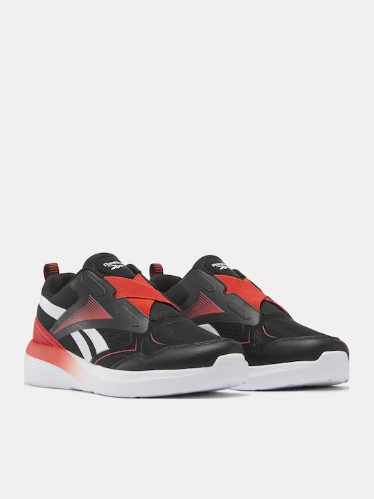 Rush Runner Αθλητικά Παιδικά Παπούτσια Running Slip-On Μαύρα