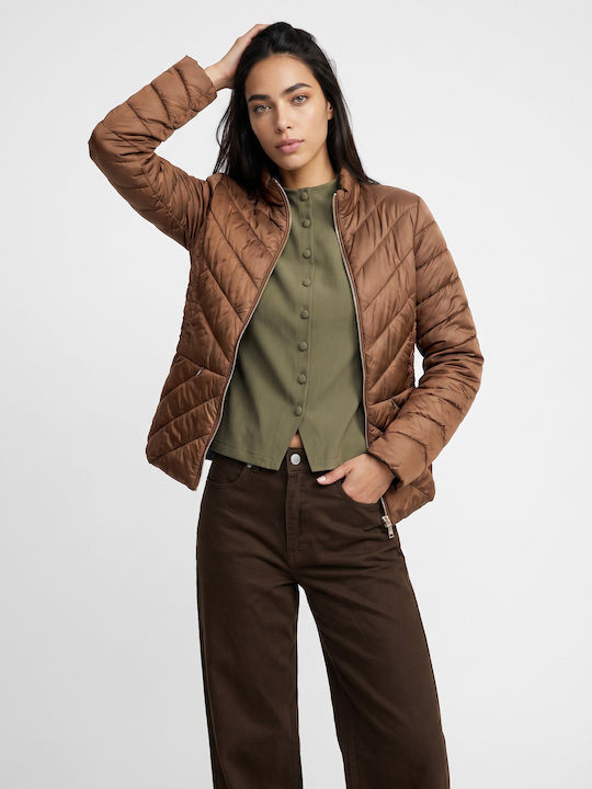 Damenjacke für Winter Braune
