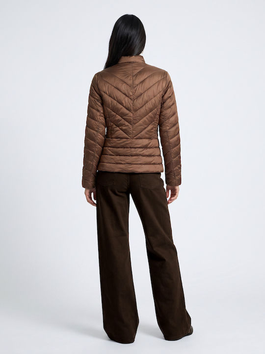 Damenjacke für Winter Braune
