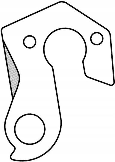 Derailleur Hanger B'twin Rockrider Decathlon Frame