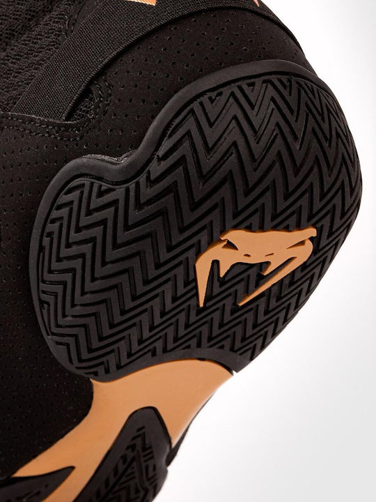 Venum High Women's Black Boxing Shoes