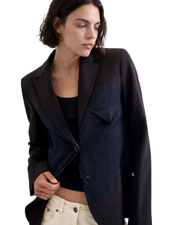 Desigual Langärmeliges Damenblazer Blau