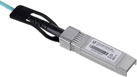 Ubiquiti Καλώδιο Οπτικής Ίνας SFP+ 20m Τιρκουάζ