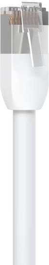 Ubiquiti U/FTP (STP) Cat.5e (Gigabit) Καλώδιο Δικτύου Ethernet εξωτερικού χώρου 5m Λευκό