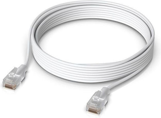 Ubiquiti U/UTP Cat.6 (Gigabit) Καλώδιο Δικτύου Ethernet 3m Λευκό