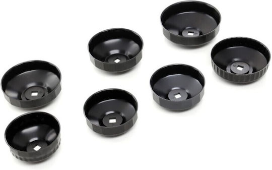 Kit pentru schimbul uleiului auto Kraft&dele Set de chei pentru filtre de ulei din 15 piese + Set de chei pentru dopuri de golire a uleiului din 6 piese