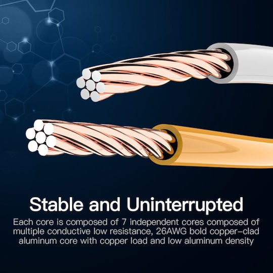 Vention U/UTP Cat.6 (Gigabit) Network Cable Ethernet 3m Blue