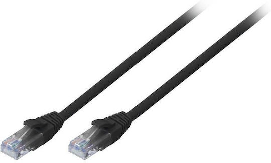 Lindy U/UTP Cat.6 (Gigabit) Network Cable Ethernet 2m Black