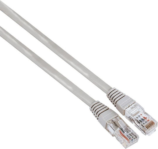 HAMA U/UTP Cat.5e (Gigabit) Мрежов Кабел Ethernet 5м Сив