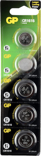 GP Batteries Lithium Cell Μπαταρία CR1616 3V 1τμχ