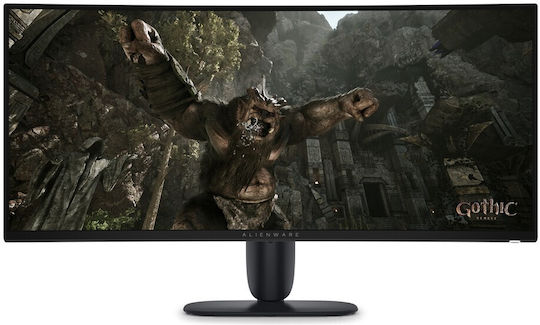 Dell Alienware AW3426DWM Ultrawide VA HDR Gebogener Spiele-Monitor 34" QHD 3440x1440 240Hz mit Reaktionszeit 4ms GTG