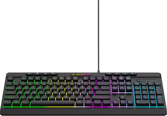 Wozinsky WKG-1044 Tastatură de Gaming cu Iluminare RGB Engleză Internațională