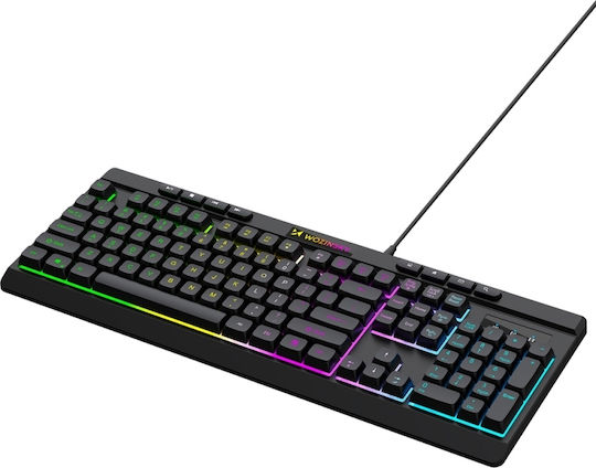 Wozinsky WKG-1044 Tastatură de Gaming cu Iluminare RGB Engleză Internațională