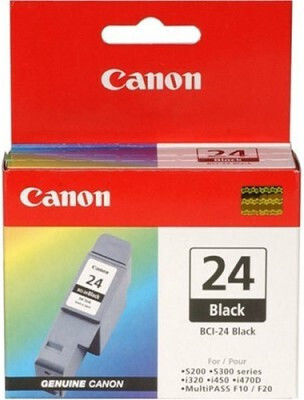 Canon BCI-24 Γνήσιο Μελάνι Εκτυπωτή InkJet Μαύρο (6881A002)