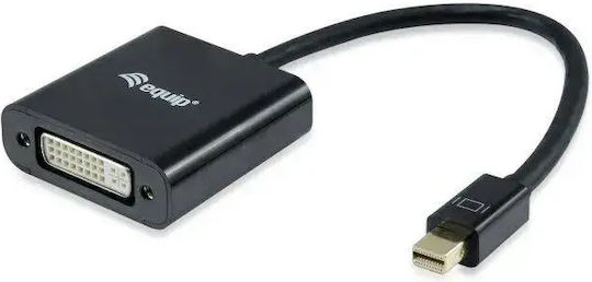 Equip 133433 Mini DisplayPort Male to Mini DisplayPort Female Converter Grey
