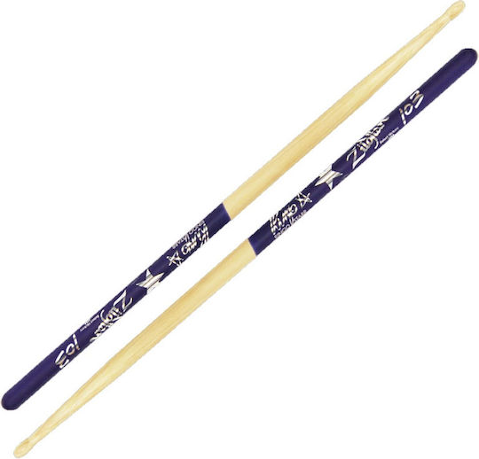 Zildjian Hickory Drumsticks Drums Signature Ringo Starr with Tip Shape Oval