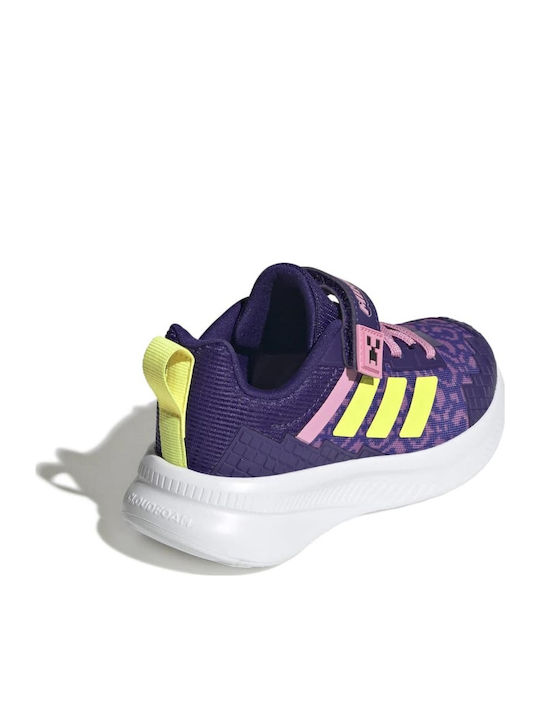 Minecraft Fortarun 4.0 Kids Sports Shoes Running Purple