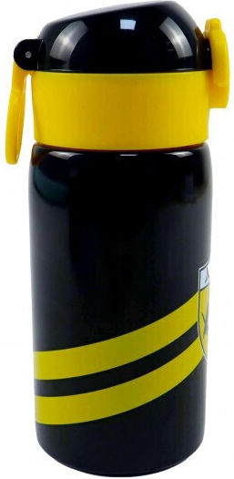 Back Me Up Αεκ Ανοξείδωτο Παιδικό Παγούρι Γκρι 500ml